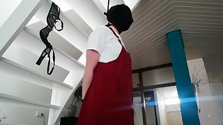 Teen tied and Blindfolded